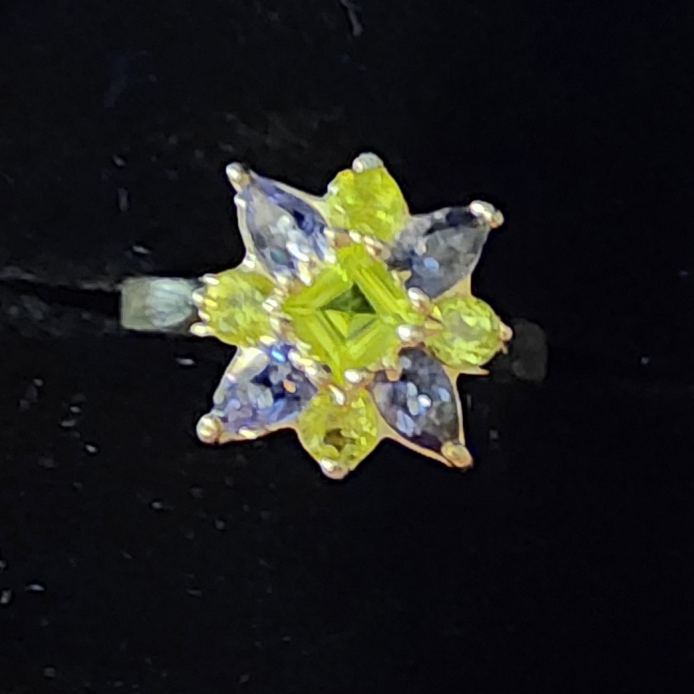 Fine Jewellery Amethyst With Citrine Ring